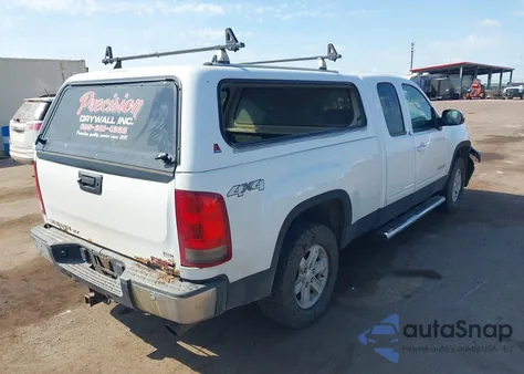 2013 GMC Sierra 1500 Slt z USA, uszkodzony, nr VIN 1GTV2WE24DZ203052